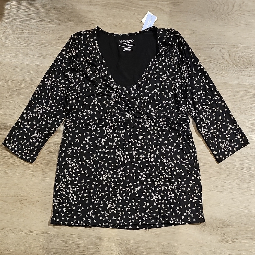 Motherhood Maternity Nursing Blouse